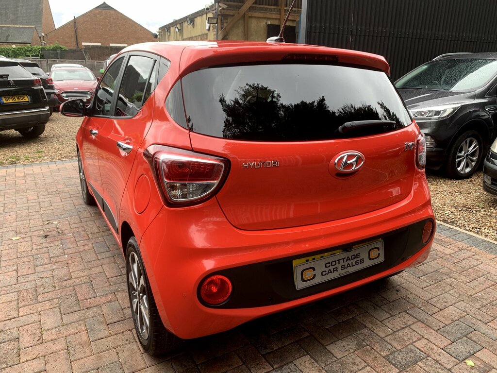 Hyundai I10 1.2 Premium Se Hatchback Euro 6 Red #5