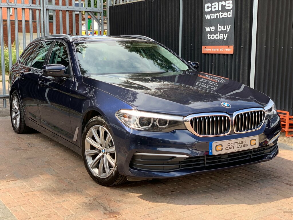 BMW 5 Series 2.0 520I Gpf Se Touring Euro 6 S Blue