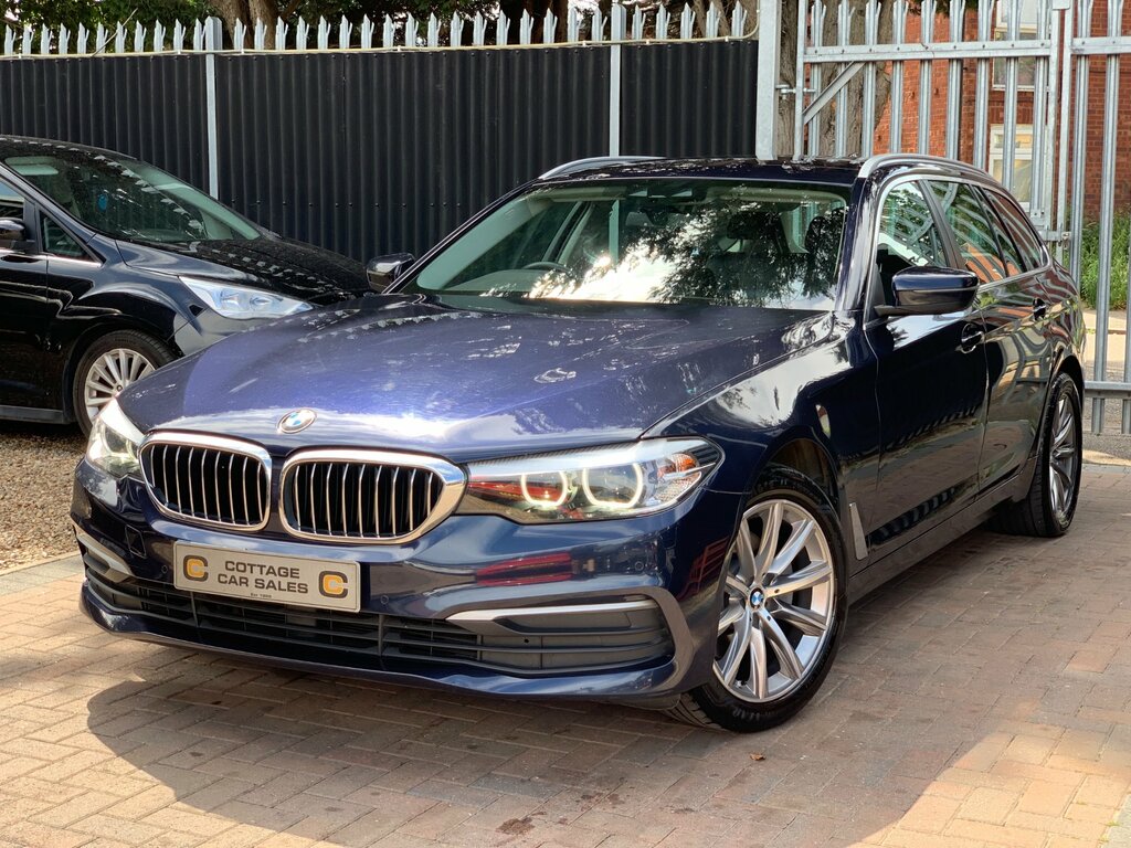 BMW 5 Series 2.0 520I Gpf Se Touring Euro 6 S Blue #3