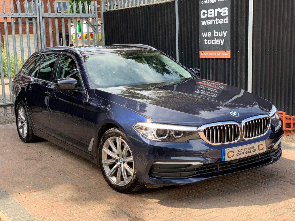 BMW 5 Series 2.0 520I Gpf Se Touring Euro 6 S Blue #2