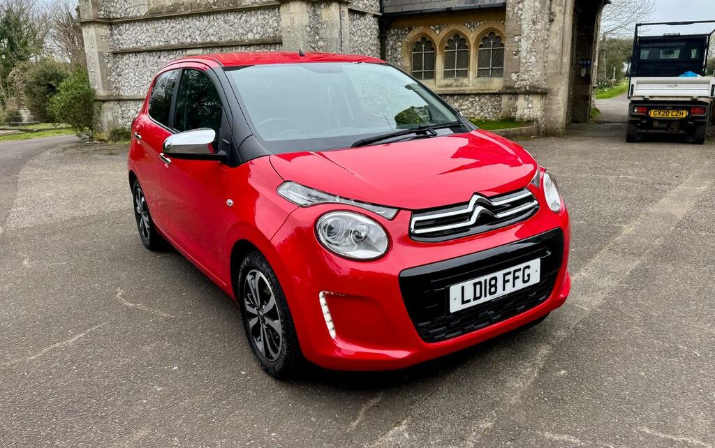 Citroen C1 Hatchback 1.0 Vti Flair Etg5 Euro 6 201818 Red #5