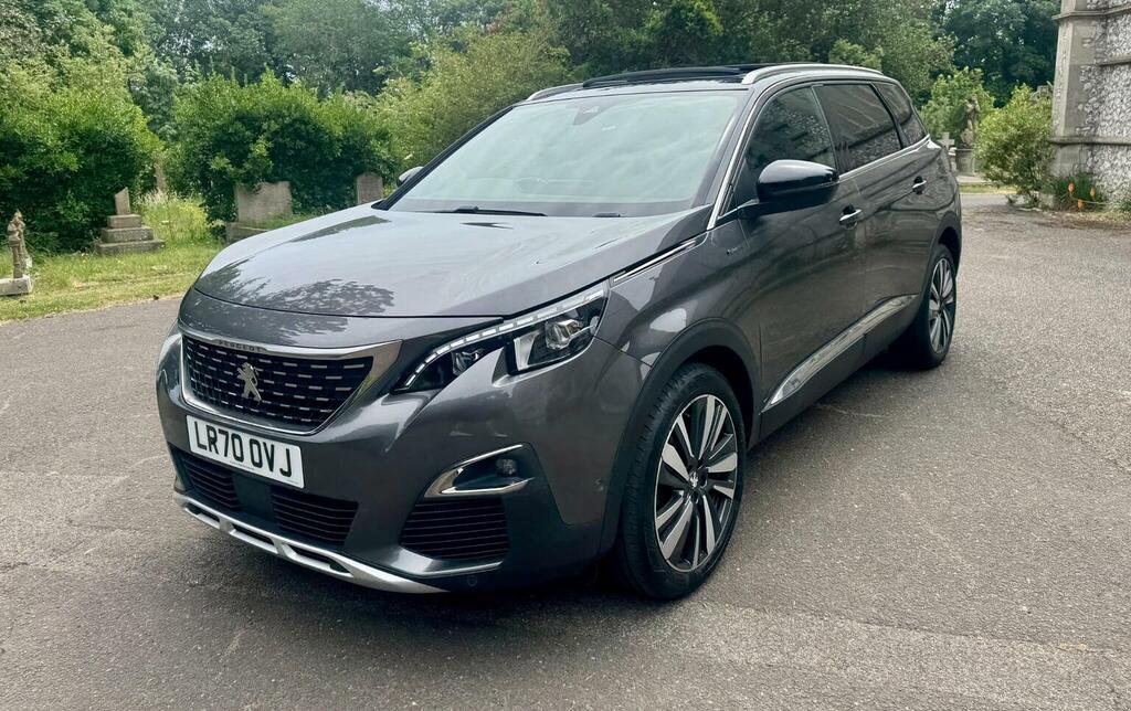 Peugeot 5008 Suv 1.2 Puretech Gt Line Premium Euro 6 Ss LR70OVJ Grey #6