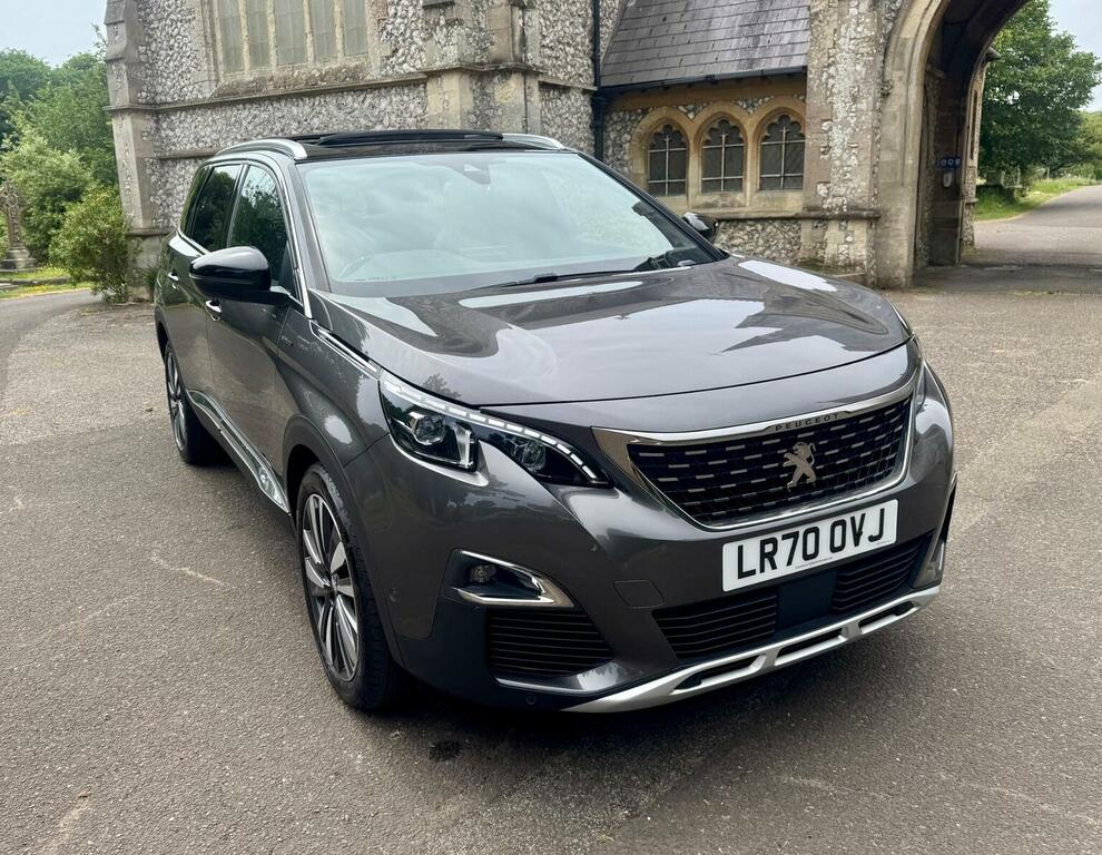Peugeot 5008 Suv 1.2 Puretech Gt Line Premium Euro 6 Ss LR70OVJ Grey #4