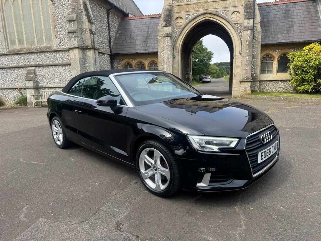 Audi A3 Cabriolet Convertible 1.4 Tfsi Cod Sport Euro 6 Ss 2 Black #5