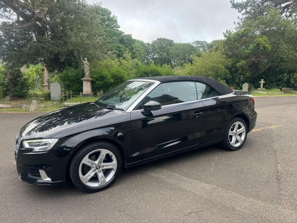 Audi A3 Cabriolet Convertible 1.4 Tfsi Cod Sport Euro 6 Ss 2 Black #2