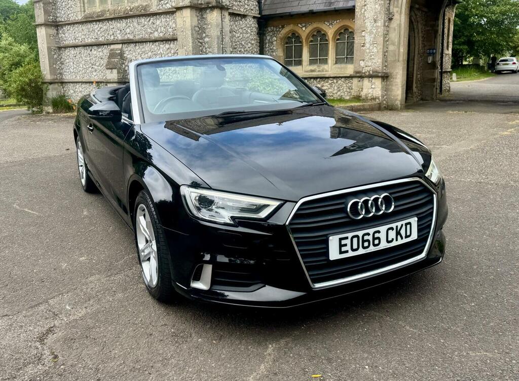 Audi A3 Cabriolet Convertible 1.4 Tfsi Cod Sport Euro 6 Ss 2 Black #6