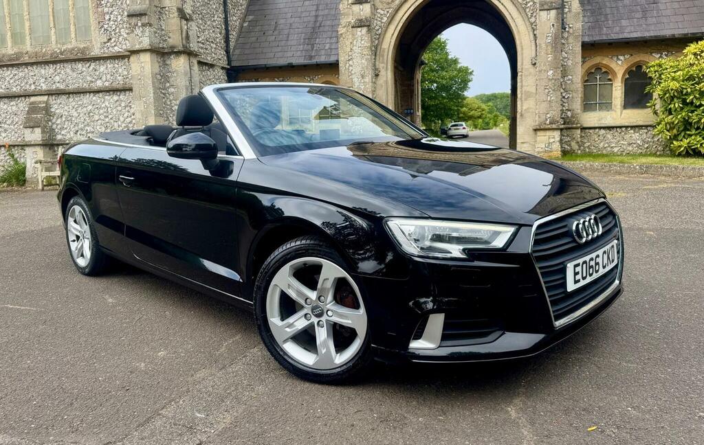 Audi A3 Cabriolet Convertible 1.4 Tfsi Cod Sport Euro 6 Ss 2 Black #5