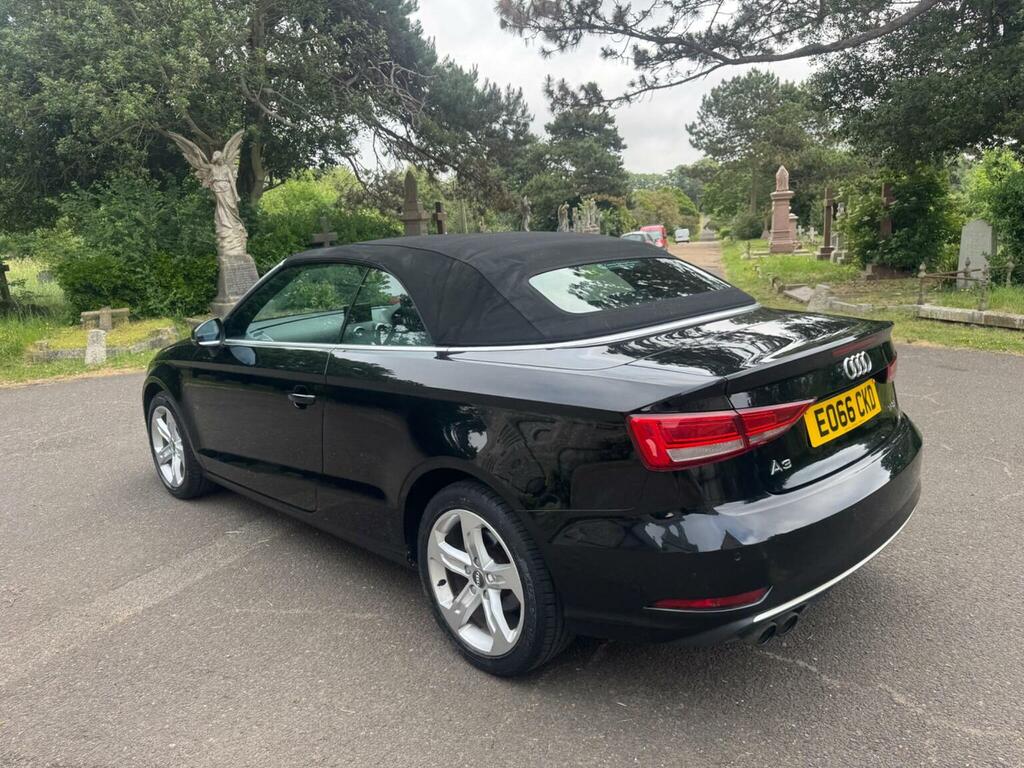 Audi A3 Cabriolet Convertible 1.4 Tfsi Cod Sport Euro 6 Ss 2 Black #3