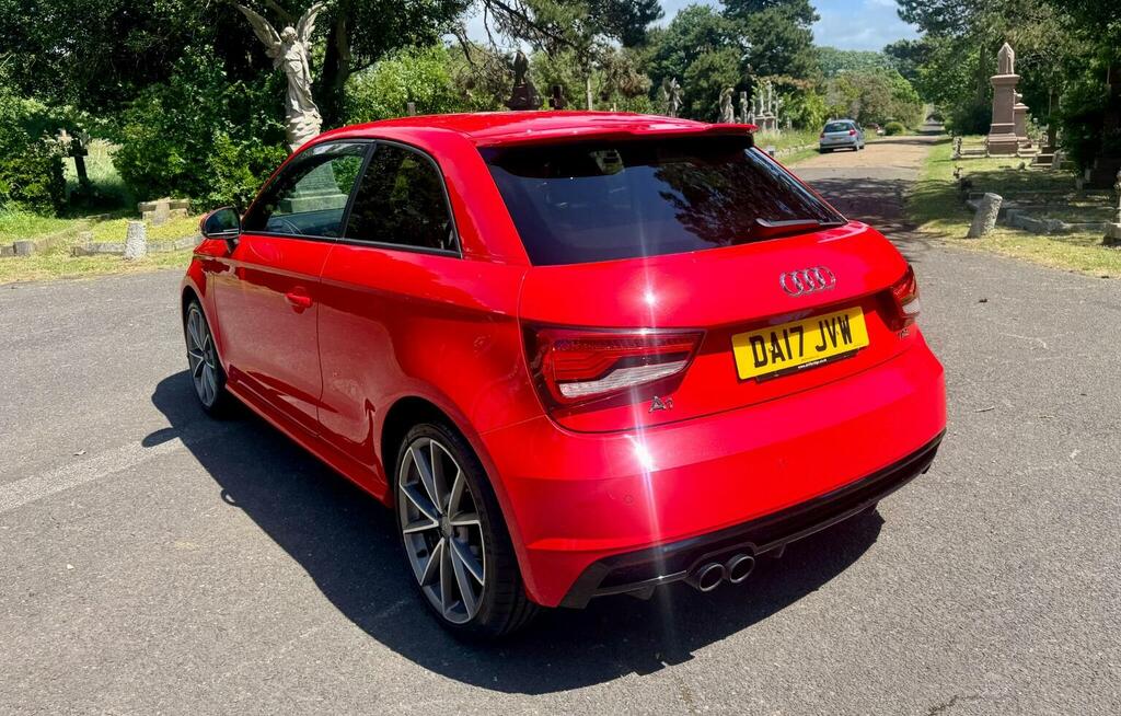 Audi A1 Hatchback 1.4 Tfsi Cod Black Edition S Tronic Euro DA17JVW Red #3