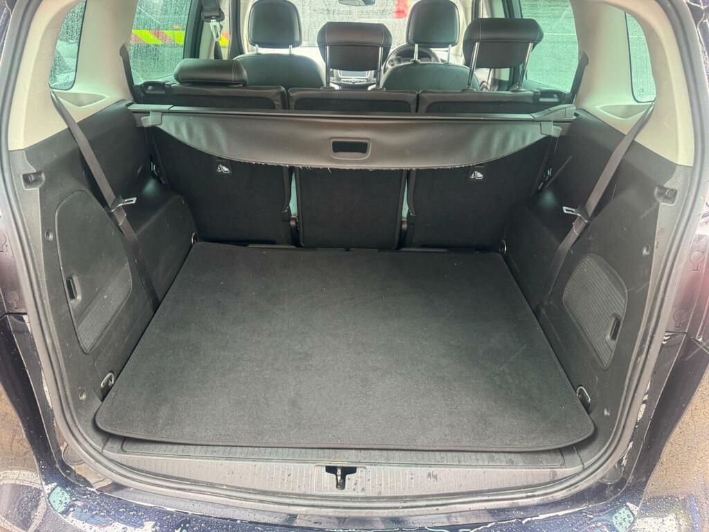 Vauxhall Zafira Tourer 1.4I Turbo Sri Nav Euro 6 Black #8