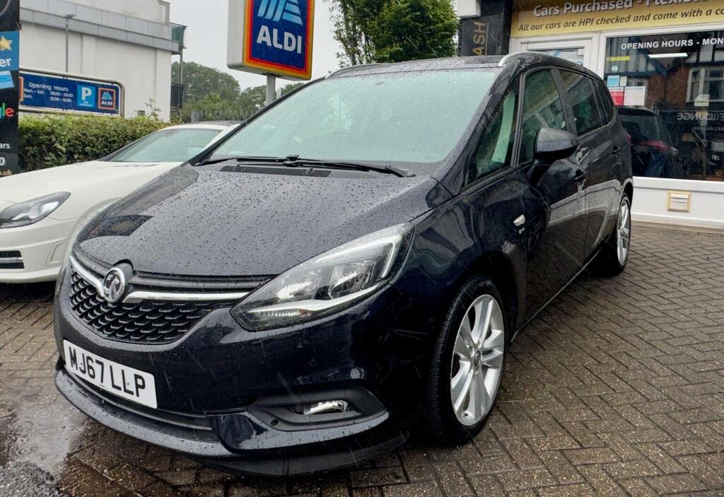 Vauxhall Zafira Tourer Mpv 1.4I Turbo Sri Nav Euro 6 201867 Blue #4