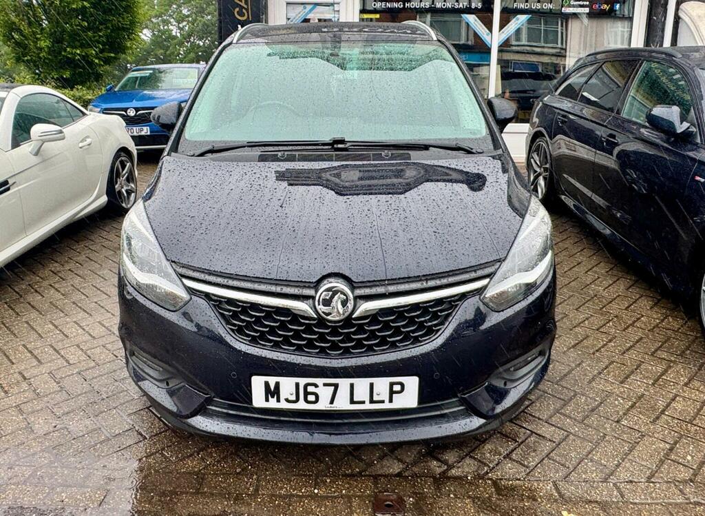 Vauxhall Zafira Tourer Mpv 1.4I Turbo Sri Nav Euro 6 201867 Blue #3