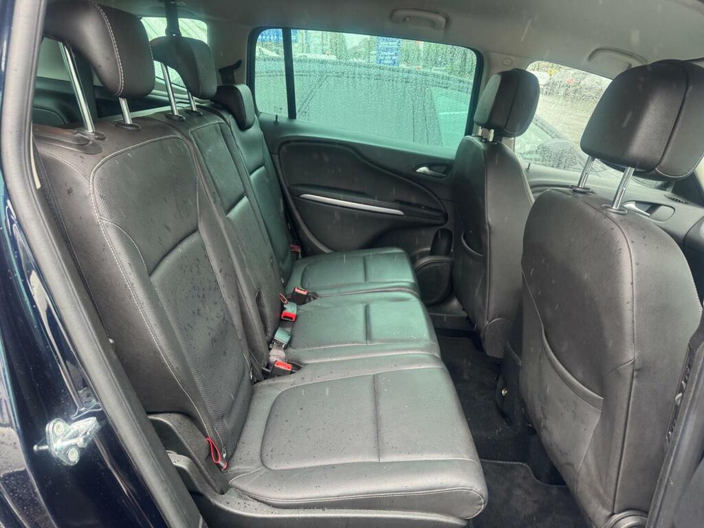 Vauxhall Zafira Tourer 1.4I Turbo Sri Nav Euro 6 Black #9
