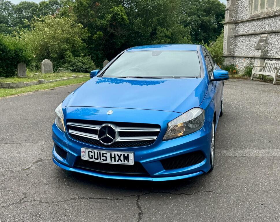 Mercedes-Benz A Class Hatchback 1.5 A180 Cdi Amg Sport 7G-dct Euro 6 S Blue