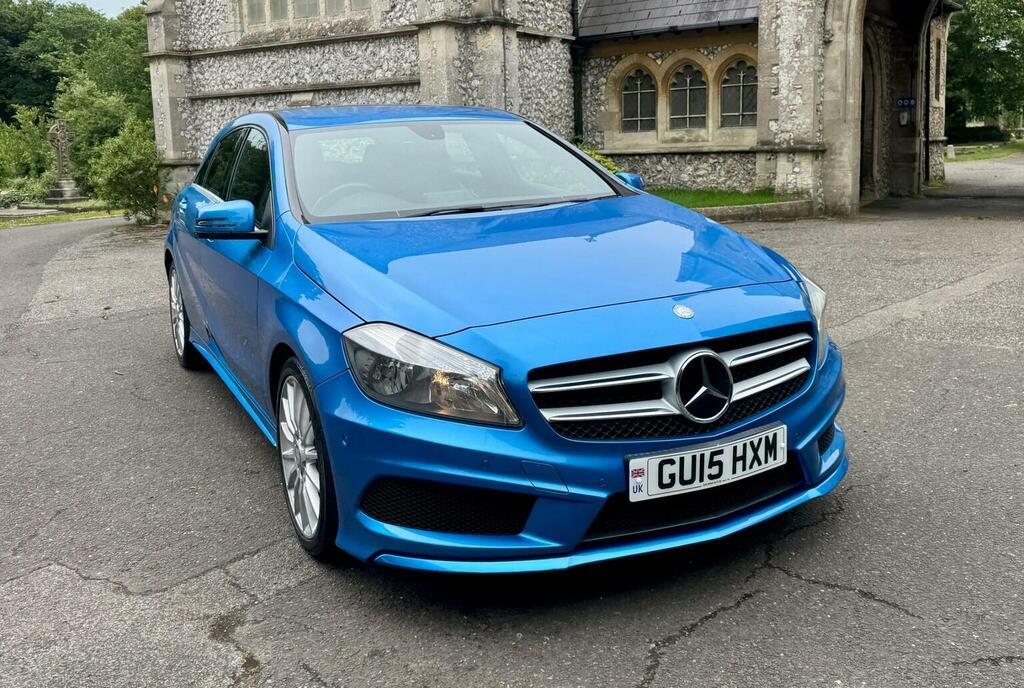 Mercedes-Benz A Class Hatchback 1.5 A180 Cdi Amg Sport 7G-dct Euro 6 S Blue #4