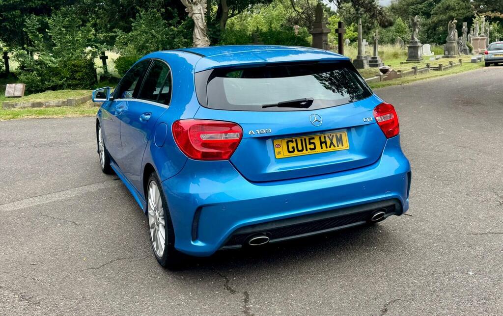 Mercedes-Benz A Class Hatchback 1.5 A180 Cdi Amg Sport 7G-dct Euro 6 S Blue #3