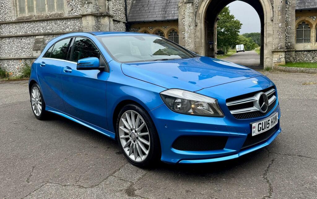 Mercedes-Benz A Class Hatchback 1.5 A180 Cdi Amg Sport 7G-dct Euro 6 S Blue #6