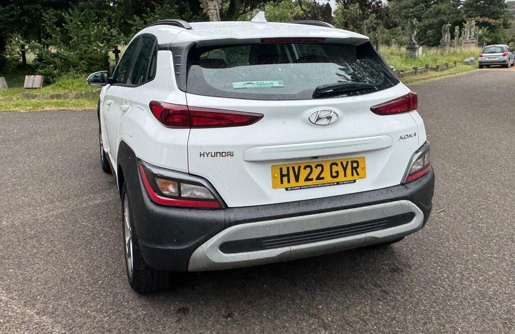 Hyundai Kona Suv 1.0 T-gdi Mhev Se Connect Euro 6 Ss 20 White #4