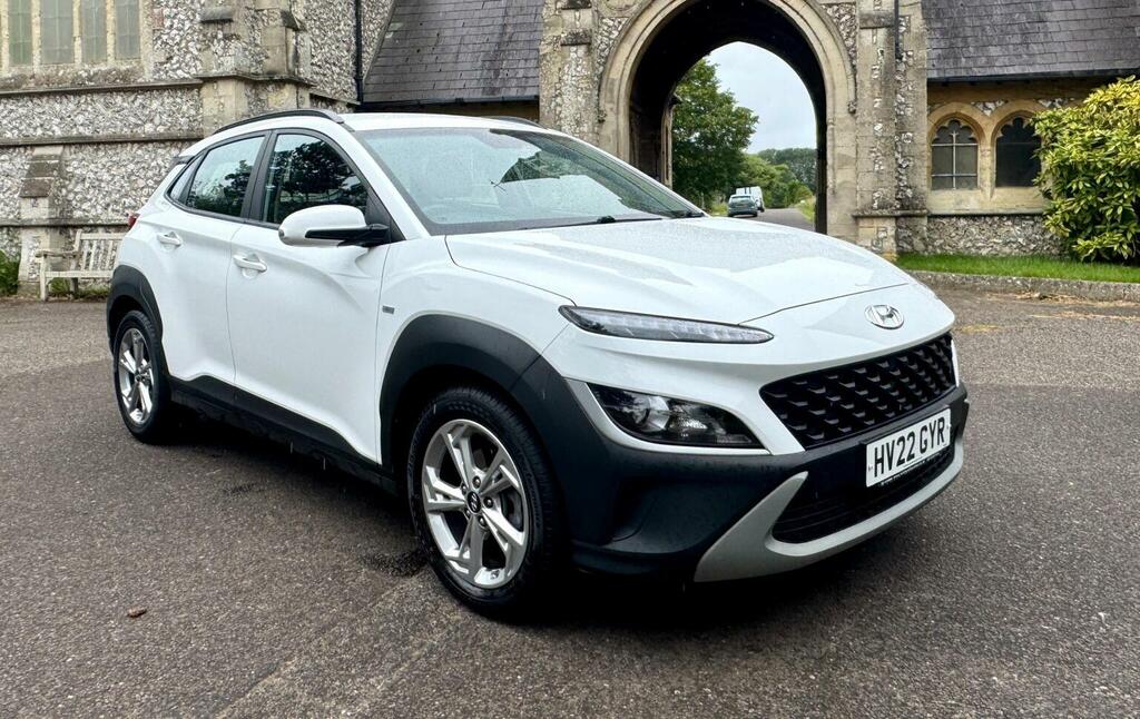Hyundai Kona Suv 1.0 T-gdi Mhev Se Connect Euro 6 Ss 20 White #6