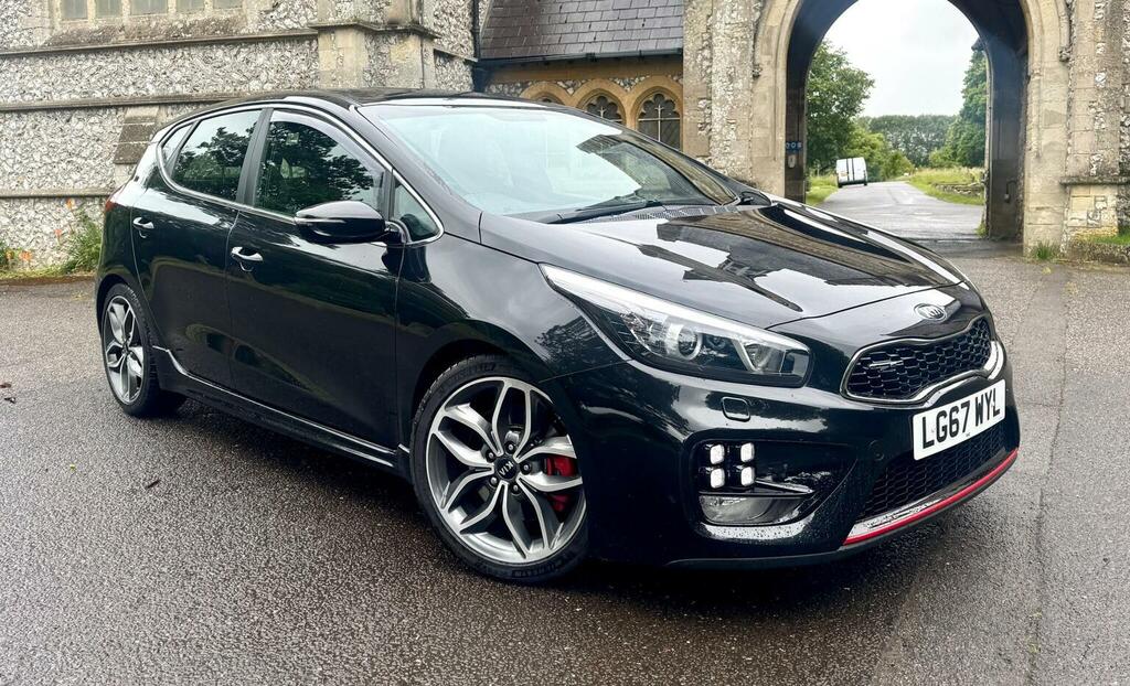 Kia Ceed Hatchback 1.6 T-gdi Gt Euro 6 201867 Black #4
