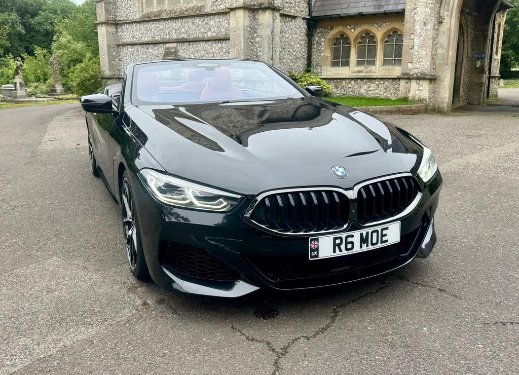BMW 8 Series Convertible 3.0 840I Steptronic Euro 6 Ss Black #6
