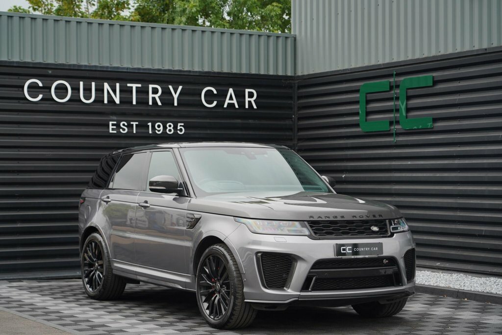 Land Rover Range Rover Sport 5.0 P575 V8 Svr 4Wd Euro 6 Ss Grey
