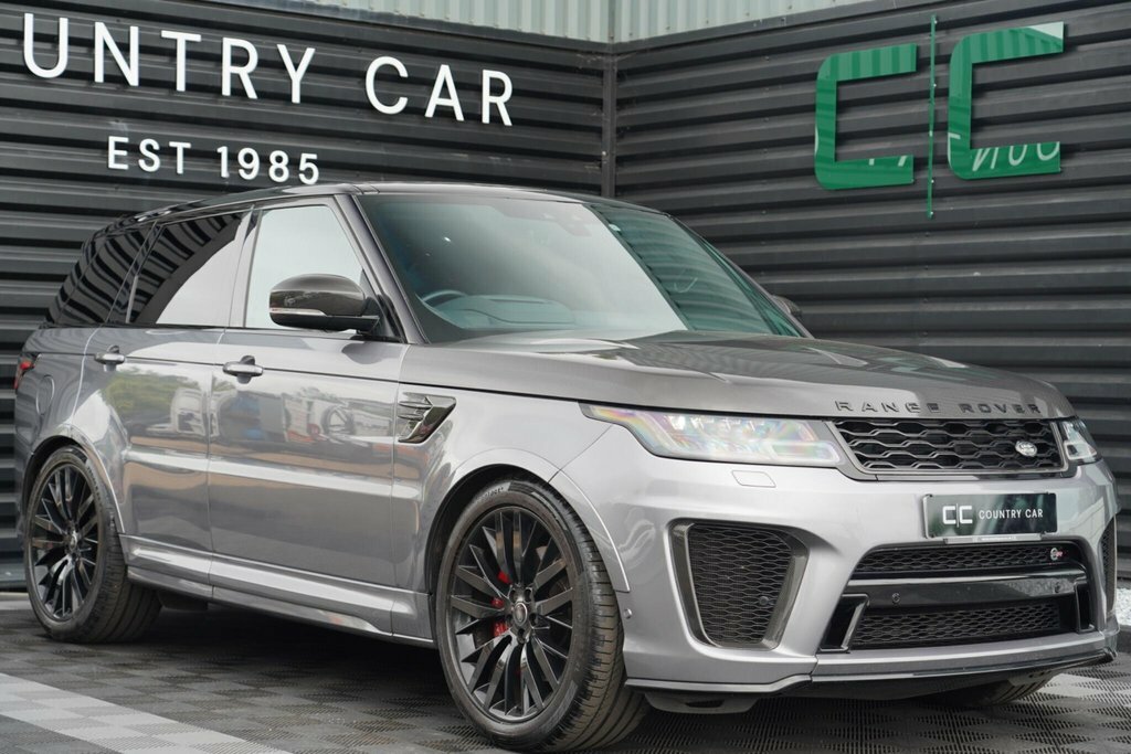 Land Rover Range Rover Sport 5.0 P575 V8 Svr 4Wd Euro 6 Ss MF17MAT Grey #2