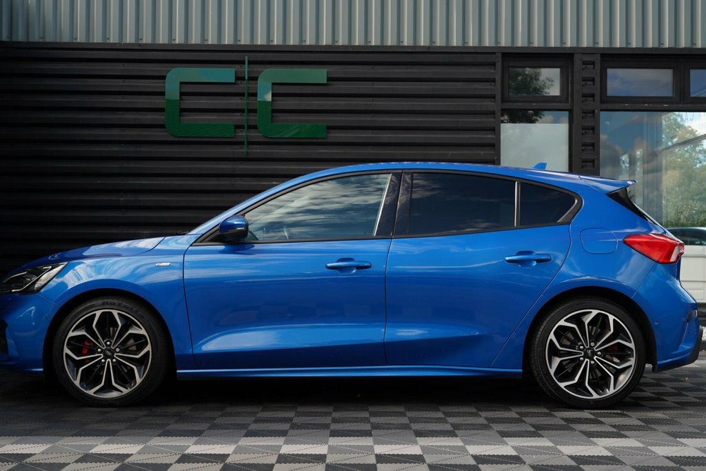 Ford Focus 1.5T Ecoboost St-line X Euro 6 Ss BG19UEY Blue #3