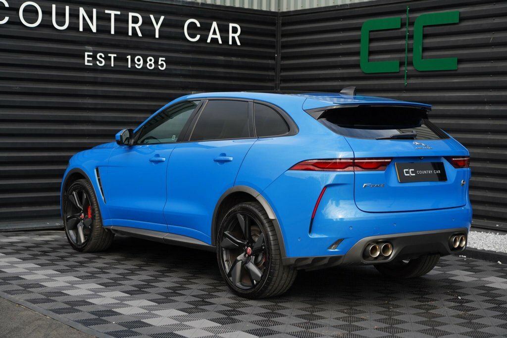 Jaguar F-Pace 5.0 P550 V8 Svr Quickshift Awd Euro 6 Ss Blue #3