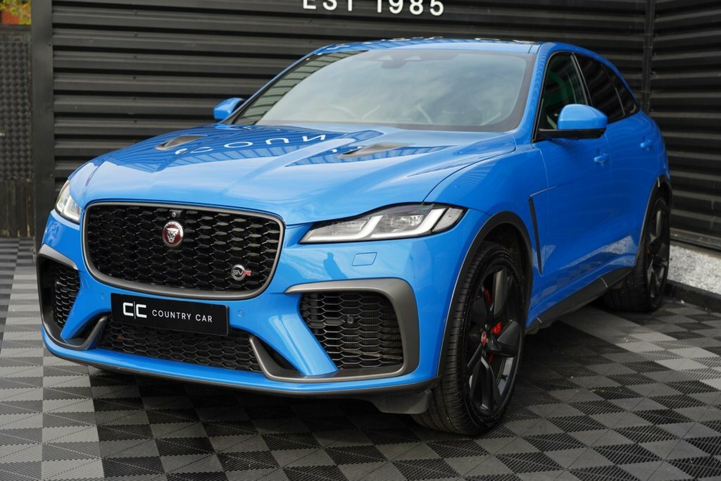 Jaguar F-Pace 5.0 P550 V8 Svr Quickshift Awd Euro 6 Ss Blue #2