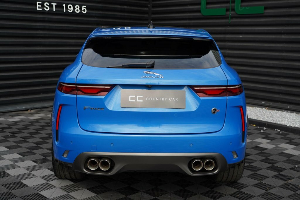 Jaguar F-Pace 5.0 P550 V8 Svr Quickshift Awd Euro 6 Ss Blue #5
