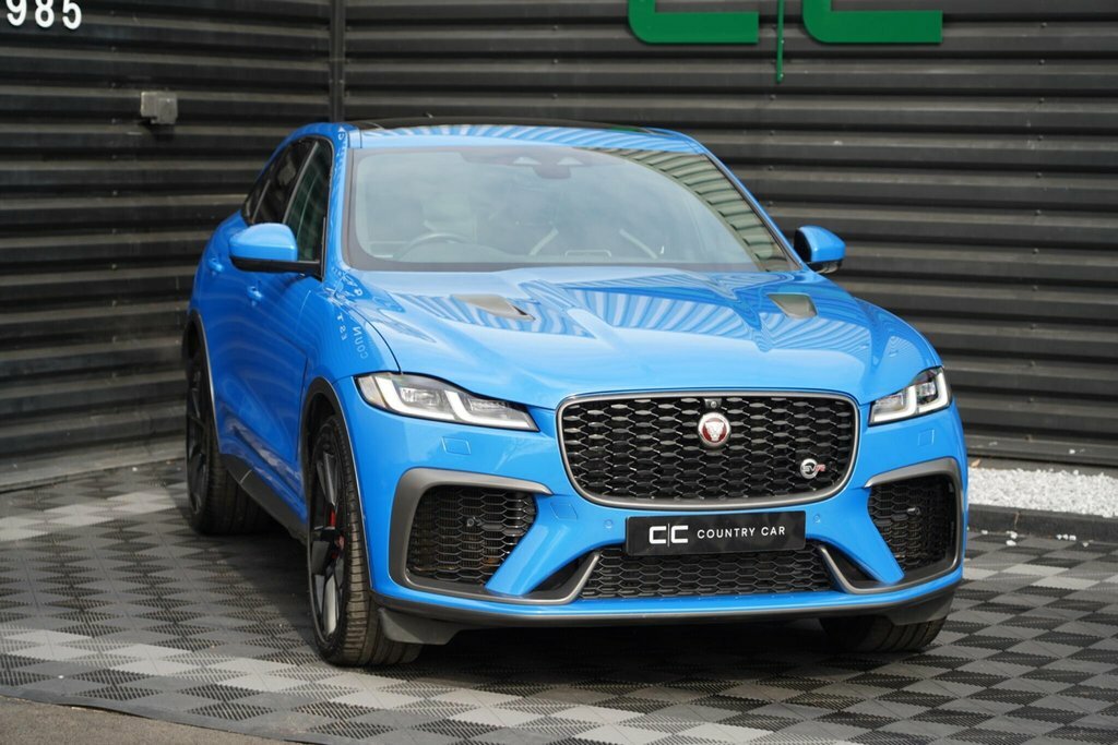Jaguar F-Pace 5.0 P550 V8 Svr Quickshift Awd Euro 6 Ss Blue