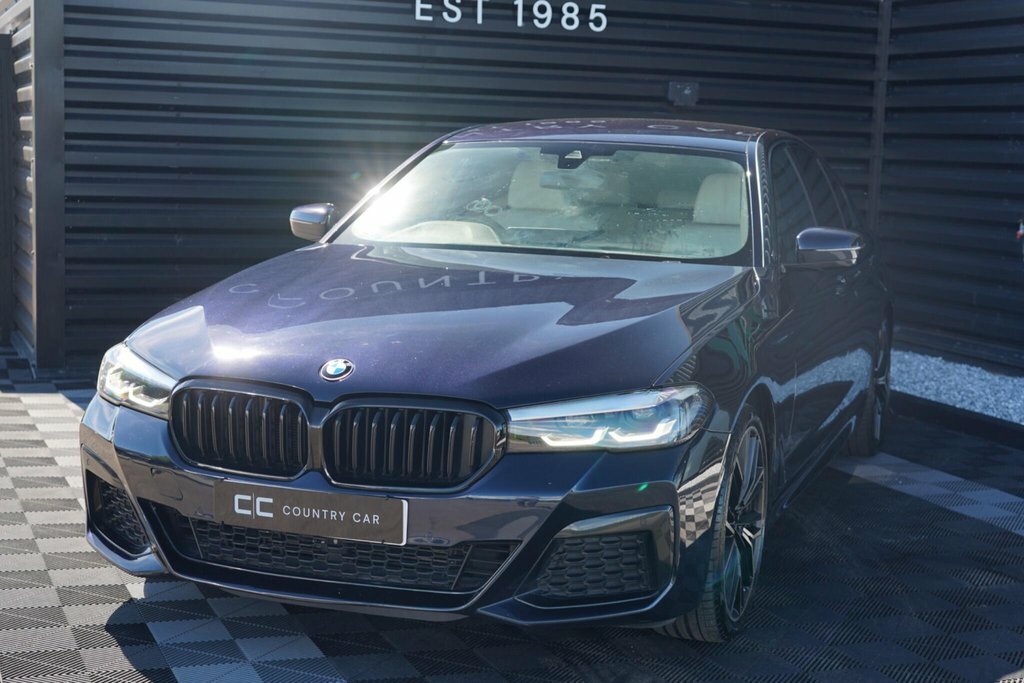 BMW 5 Series 520D M Sport Mhev White #18