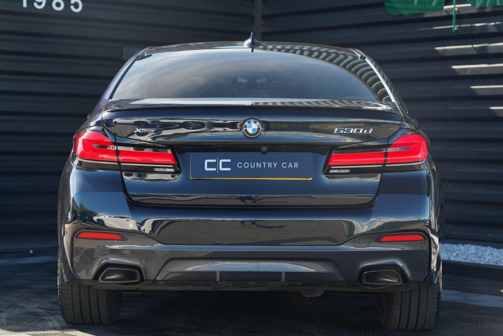 BMW 5 Series 3.0 530D Mht M Sport Steptronic Xdrive Euro 6 Ss Black #3
