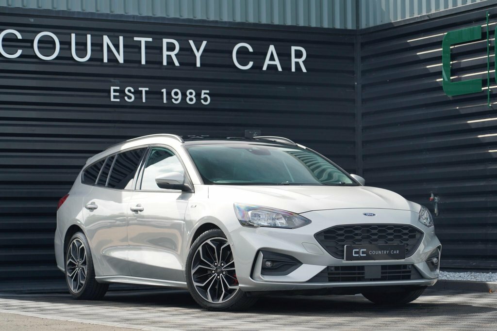Ford Focus 1.5 Ecoblue St-line X Euro 6 Ss Silver
