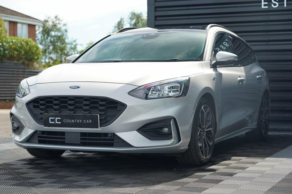 Ford Focus 1.5 Ecoblue St-line X Euro 6 Ss Silver #3