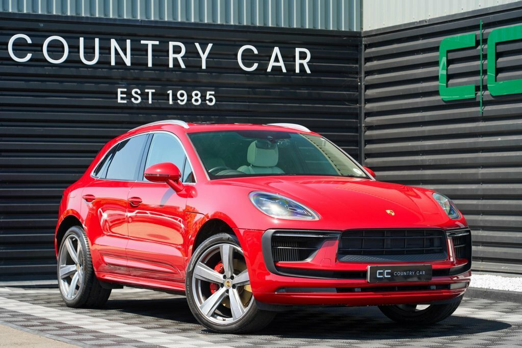 Porsche Macan 2.9T V6 S Pdk 4Wd Euro 6 Ss Red