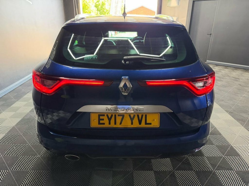 Renault Megane 1.5 Dci Dynamique S Nav Sport Tourer Ma EY17YVL Blue #6