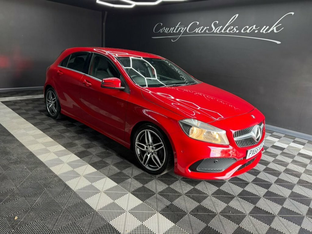 Mercedes-Benz A Class 1.5 A180d Amg Line Executive Hatchback Diese Red #2