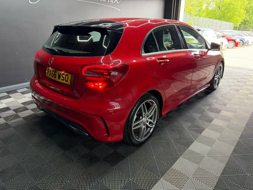 Mercedes-Benz A Class 1.5 A180d Amg Line Executive Hatchback Diese Red #3
