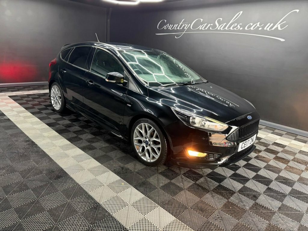 Ford Focus 1.0T Ecoboost St-line Hatchback Black