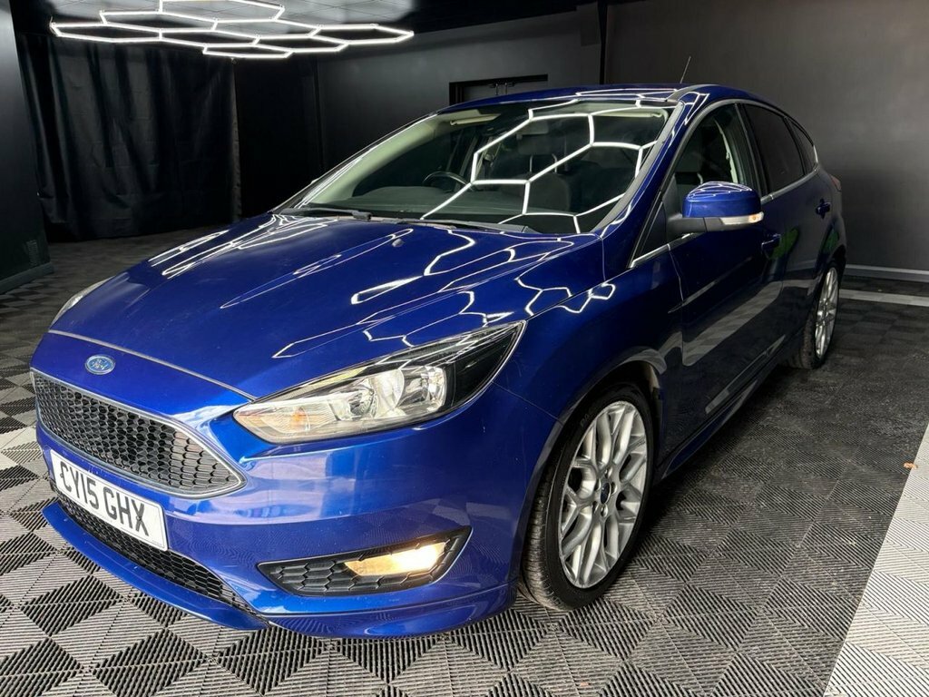 Ford Focus 1.5 Tdci Zetec S Hatchback Euro Blue #4