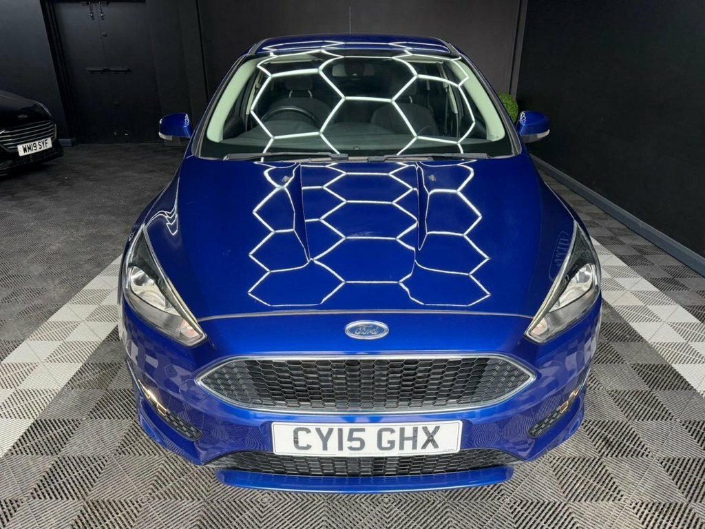 Ford Focus 1.5 Tdci Zetec S Hatchback Euro CY15GHX Blue #6