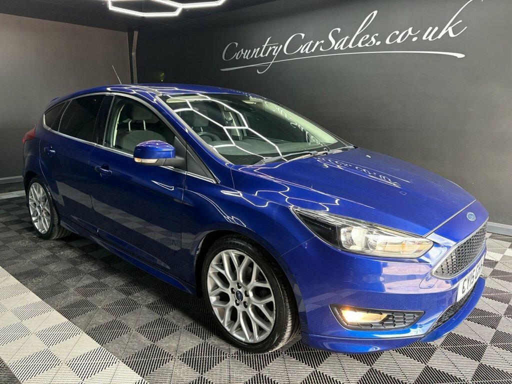 Ford Focus 1.5 Tdci Zetec S Hatchback Euro Blue #2