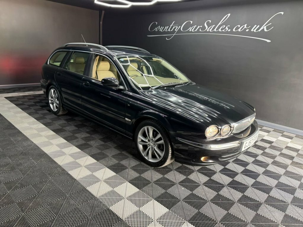 Jaguar X-Type 2.2D Sovereign Estate 164 Gkm, Black #2