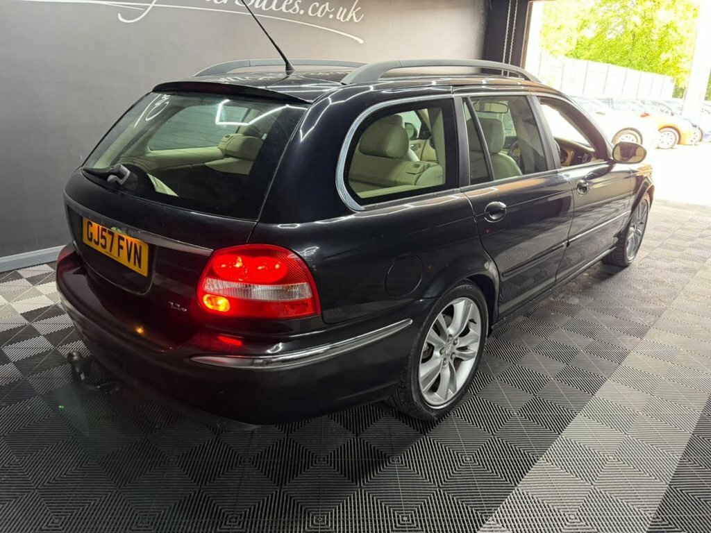 Jaguar X-Type 2.2D Sovereign Estate 164 Gkm, Black #5