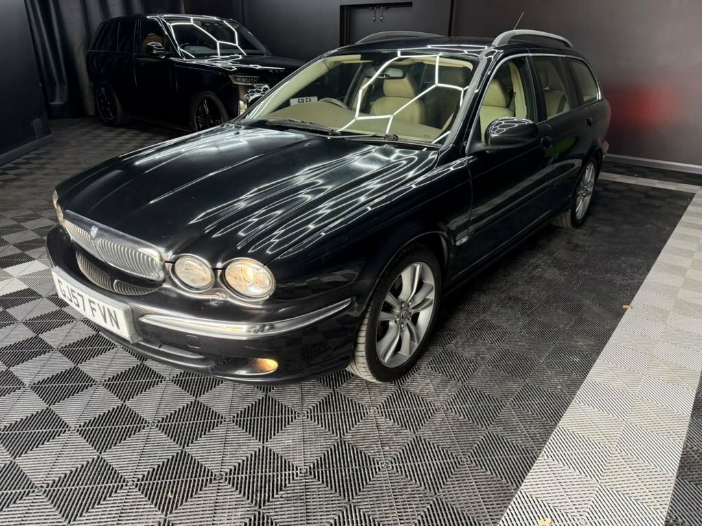 Jaguar X-Type 2.2D Sovereign Estate 164 Gkm, Black #4