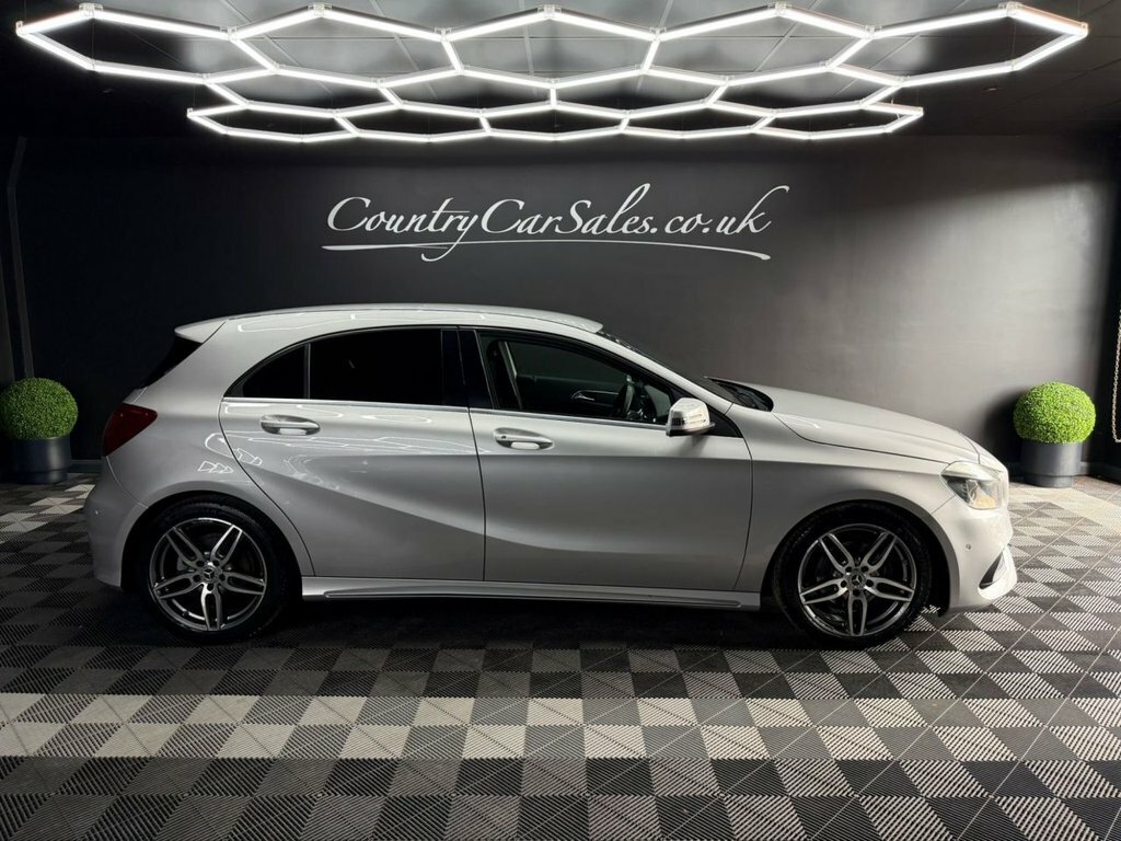 Mercedes-Benz A Class 1.6 A200 Amg Line Executive Hatchback HF18WVO Silver #2