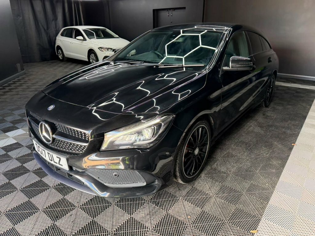 Mercedes-Benz CLA Class 2.1 Cla200d Amg Line Shooting Brake Man Black #3