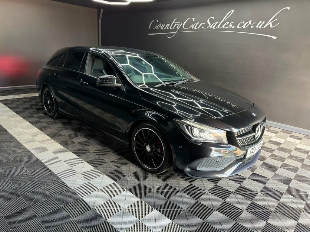 Mercedes-Benz CLA Class 2.1 Cla200d Amg Line Shooting Brake Man Black #2